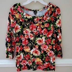 Rafaella 3/4 Sleeve Blouse